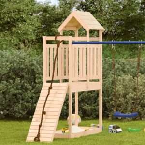 vidaXL Play Tower Solid Wood