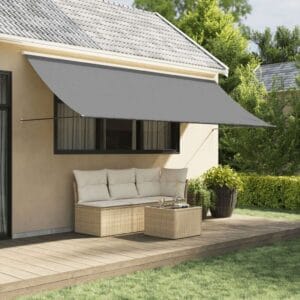 vidaXL Retractable Awning 400x150cm