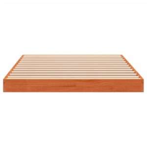 vidaXL Bed Frame Solid Pine Wood 90x190cm