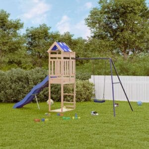 vidaXL Outdoor Playset Solid Wood