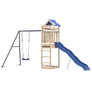 vidaXL Outdoor Playset Solid Wood