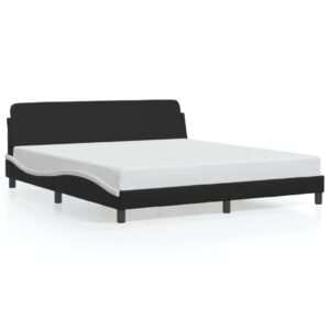 vidaXL Bed Frame w/ Headboard 180x200cm