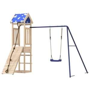vidaXL Outdoor Playset Solid Wood vidaXL Outdoor Playset Solid Wood