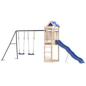 vidaXL Outdoor Playset Solid Wood