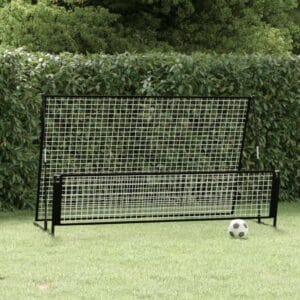 vidaXL 2-in-1 Football Rebounder Goal