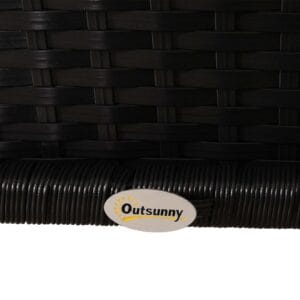 Outsunny 2-Seater Bistro Set with Pillows Outsunny 2-Seater Bistro Set with Pillows