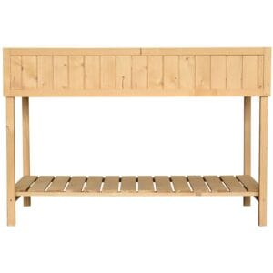 Outsunny Fir Wood Planter Raised