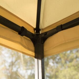 Outsunny 3x3m Double Top Gazebo