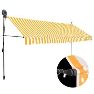 vidaXL Awning Manual Retractable 400cm