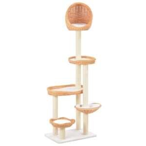 vidaXL Cat Tree w/ Sisal Scratching Post