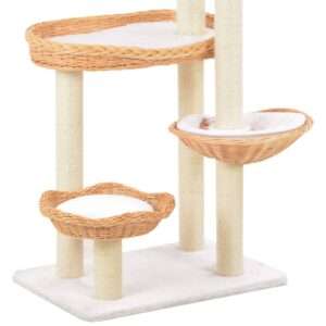 vidaXL Cat Tree w/ Sisal Scratching Post
