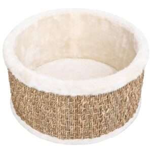vidaXL Round Cat Basket 36cm Seagrass