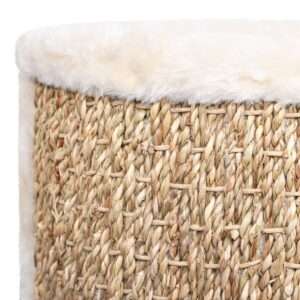 vidaXL Round Cat Basket 36cm Seagrass