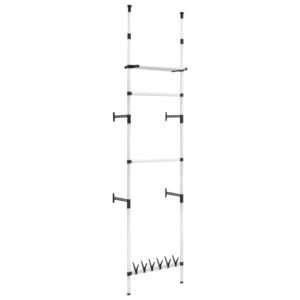 vidaXL Telescopic Wardrobe System