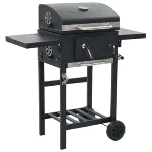 vidaXL Charcoal-Fuelled BBQ Grill