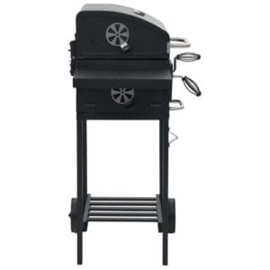 vidaXL Charcoal-Fuelled BBQ Grill