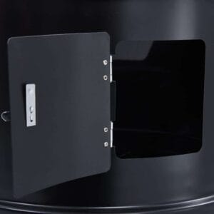 vidaXL 3-in-1 Charcoal Smoker BBQ Grill