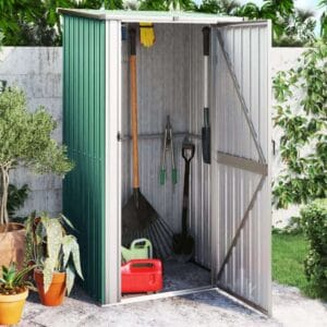 vidaXL Garden Shed 118.5x97x209.5cm