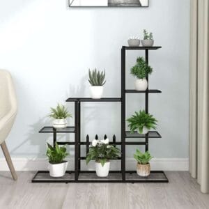 vidaXL Metal Decorative Plant Stand