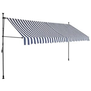 vidaXL Awning Manual Retractable 400cm