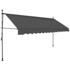 vidaXL Awning Manual Retractable 400cm
