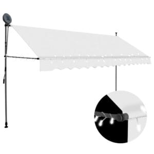 vidaXL Awning Manual Retractable 350cm