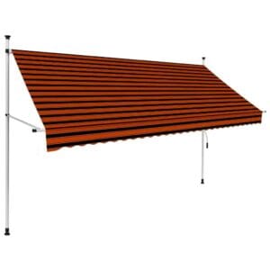 vidaXL Awning Manual Retractable 300cm