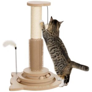 Pawhut 49cm Cat Scratching Post