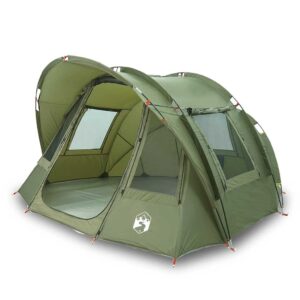 vidaXL Fishing Tent 2-Person Olive Green