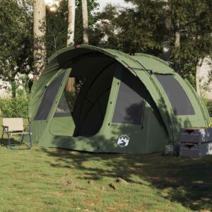 vidaXL Fishing Tent 2-Person Olive Green