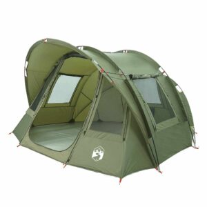 vidaXL Fishing Tent 2-Person Olive Green