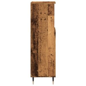 vidaXL Bathroom Cabinet Old Wood