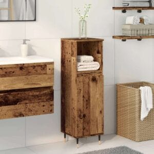 vidaXL Bathroom Cabinet Artisan Oak