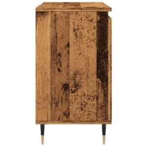 vidaXL Bathroom Cabinet Old Wood