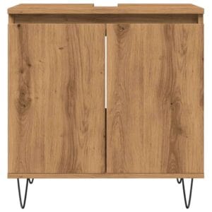 vidaXL Bathroom Cabinet Artisan Oak