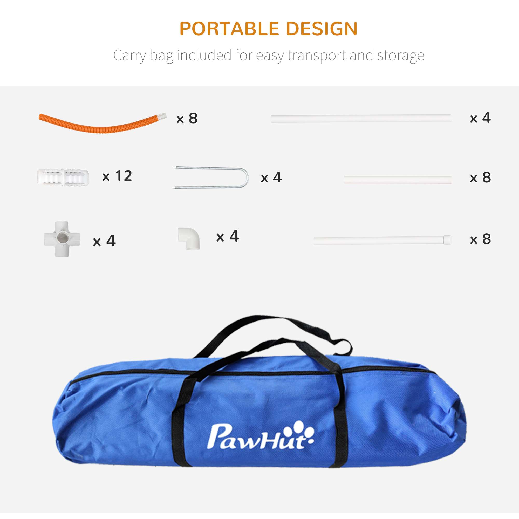 PawHut Dog Agility Equipment Set PawHut Dog Agility Equipment Set