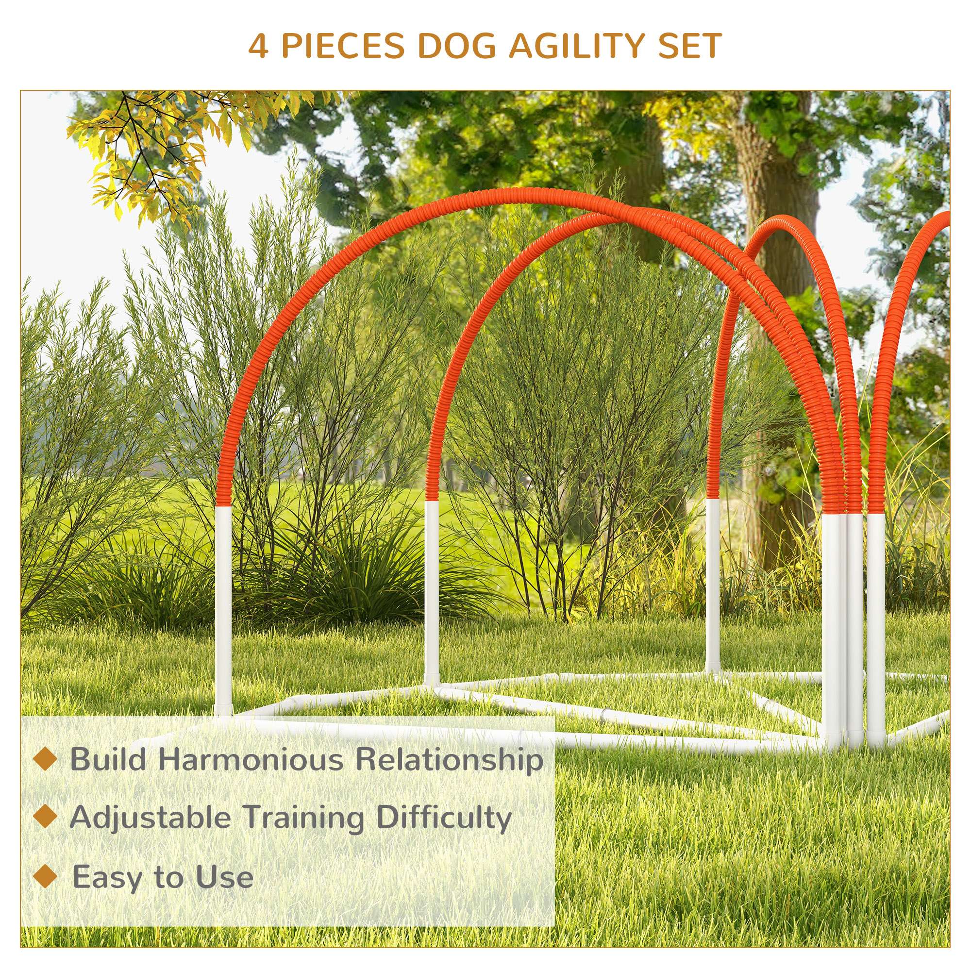PawHut Dog Agility Equipment Set PawHut Dog Agility Equipment Set