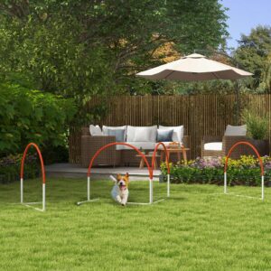 PawHut Dog Agility Equipment Set