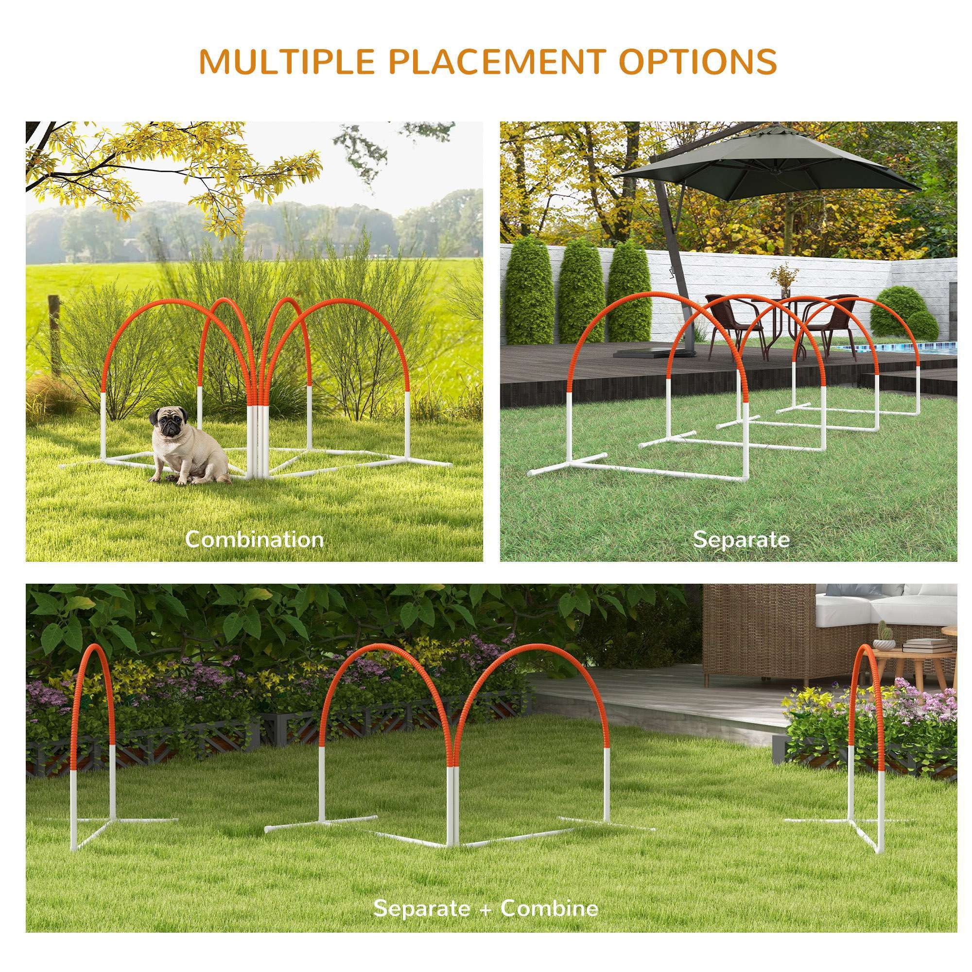 PawHut Dog Agility Equipment Set PawHut Dog Agility Equipment Set