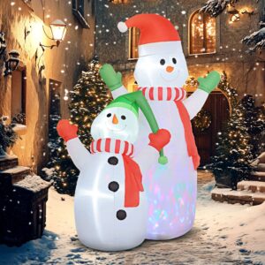 Outsunny 8ft Inflatable Snowman