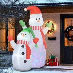 Outsunny 8ft Inflatable Snowman