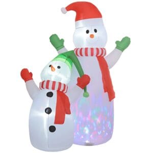Outsunny 8ft Inflatable Snowman