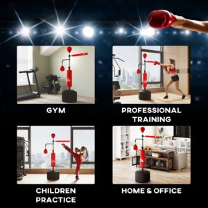 Homcom 3-in-1 Punching Bag