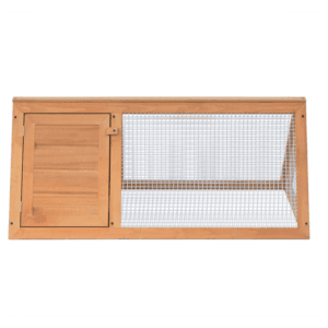 vidaXL Wooden Rabbit Cage