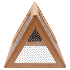 vidaXL Wooden Rabbit Cage