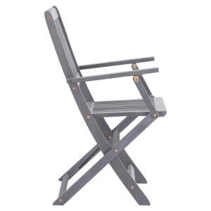 vidaXL Folding Chairs Solid Acacia Wood