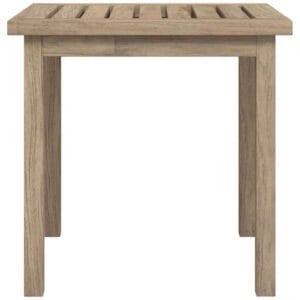 vidaXL Side Table Solid Teak Wood