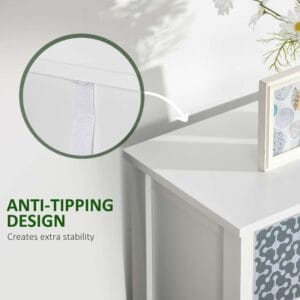 Homcom5-Drawer Tallboy Dresser