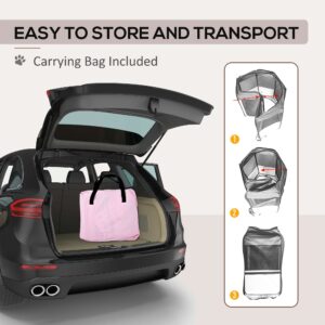 Pawhut Fabric Pet Play Pen