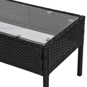 Outsunny Rattan Garden Furniture Set